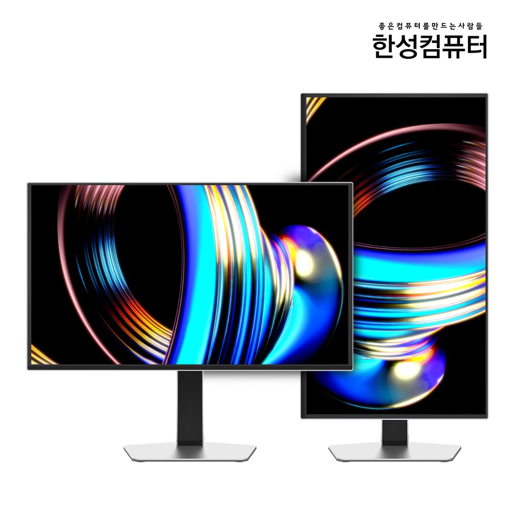 한성컴퓨터 TFG27Q24FLMW QD-OLED QHD 240Hz 게이밍 화이트 모니터