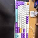 GK787SE OfficeMaster 8K 저소음 윤활 기계식 키보드 뽀송 (딥블루 뽀송 38g/리니어)