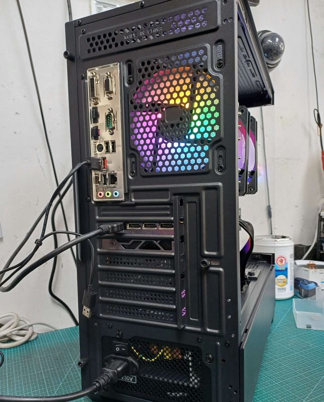 조립PC견적 사진2 AMD 라이젠5-5세대 7600X 라파엘 멀티팩 정품, MSI 지포스 RTX 5060 게이밍 OC D7 8GB 트윈프로져