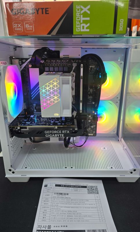 조립PC견적 사진2 인텔 코어i5-14세대 14400F (랩터레이크 리프레시) (정품), GIGABYTE 지포스 RTX 3050 WINDFORCE OC V2 D6 6GB 피씨디렉트