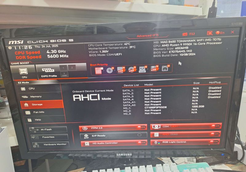 조립PC견적 사진3 AMD 라이젠9-6세대 9950X (그래니트 릿지) (멀티팩(정품)), ASUS PRIME 지포스 RTX 5070 Ti OC D7 16GB 인텍앤컴퍼니