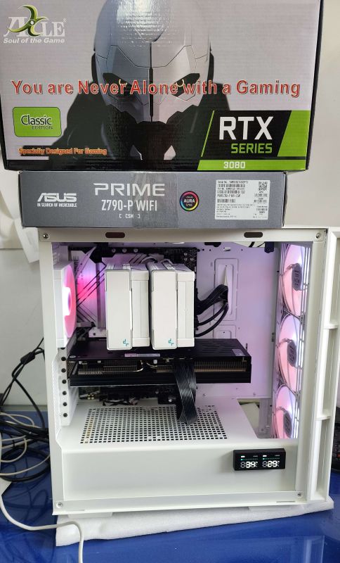 조립PC견적 사진3 인텔 코어i7-14세대 14700K (랩터레이크 리프레시) (정품), 액슬 지포스 RTX 3080 D6X 10GB 에즈윈