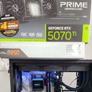 사진1 AMD 라이젠7-6세대 9800X3D (그래니트 릿지) (정품), ASUS PRIME 지포스 RTX 5070 Ti OC D7 16GB 인텍앤컴퍼니