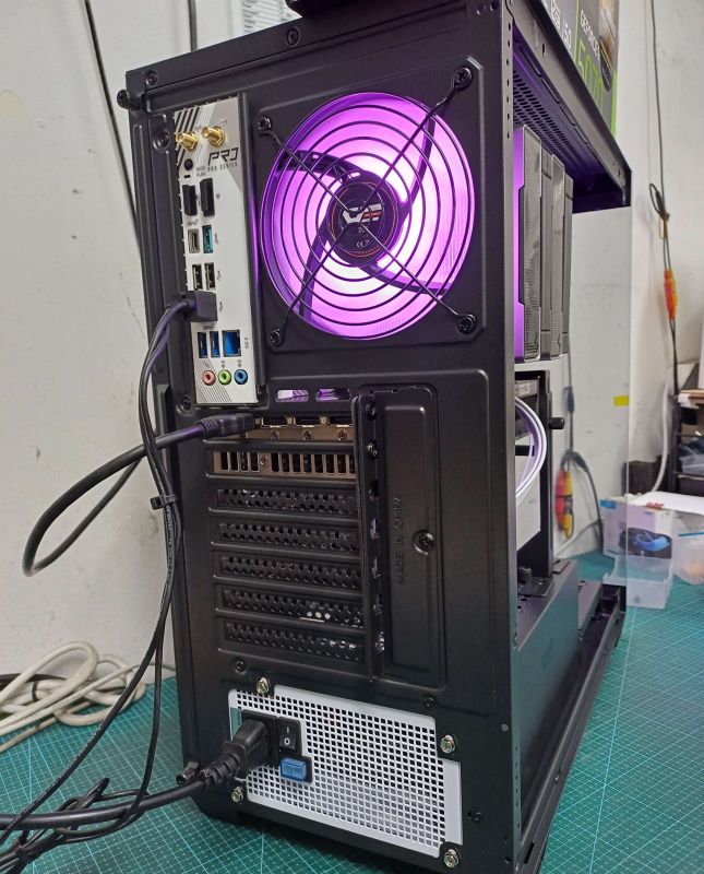 조립PC견적 사진2 AMD 라이젠7-5세대 7800X3D 라파엘 멀티팩정품 , ASUS PRIME 지포스 RTX 5070 OC D7 12GB 대원씨티에스