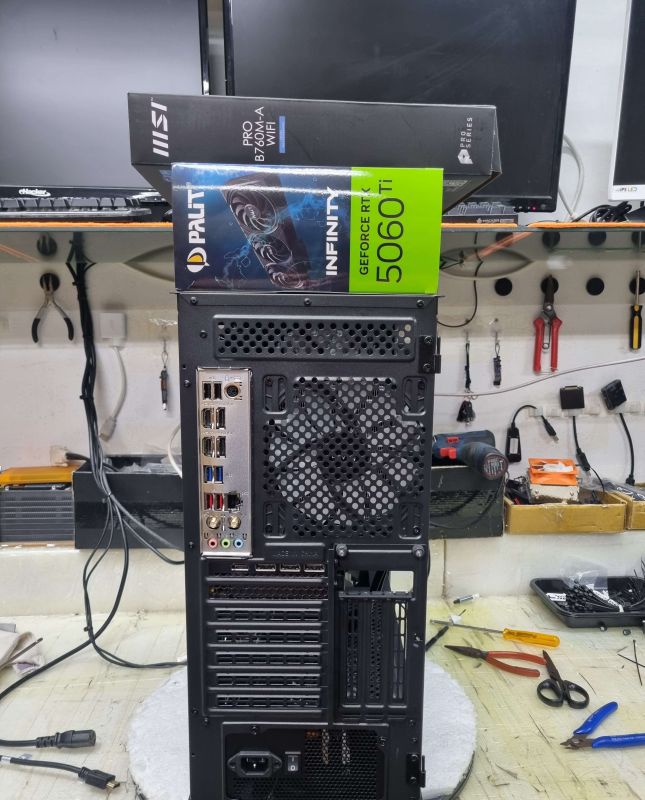 조립PC견적 사진3 인텔 코어i5-14세대 14600K (랩터레이크 리프레시) (벌크), PALIT 지포스 RTX 5060 Ti Infinity 3 D7 16GB 이엠텍