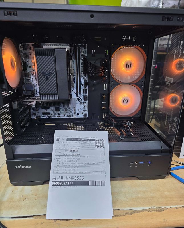 조립PC견적 사진1 인텔 코어i5-12세대 12400F (엘더레이크) (벌크), ASRock B760M-HDV/M.2 D5 디앤디컴 (벌크)