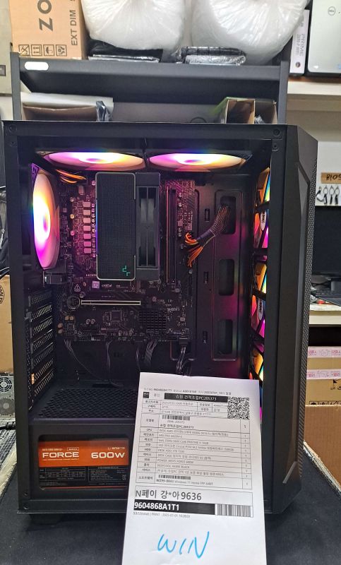 조립PC견적 사진2 AMD 라이젠5-5세대 8500G (피닉스) (멀티팩(정품)), MSI PRO A620M-E