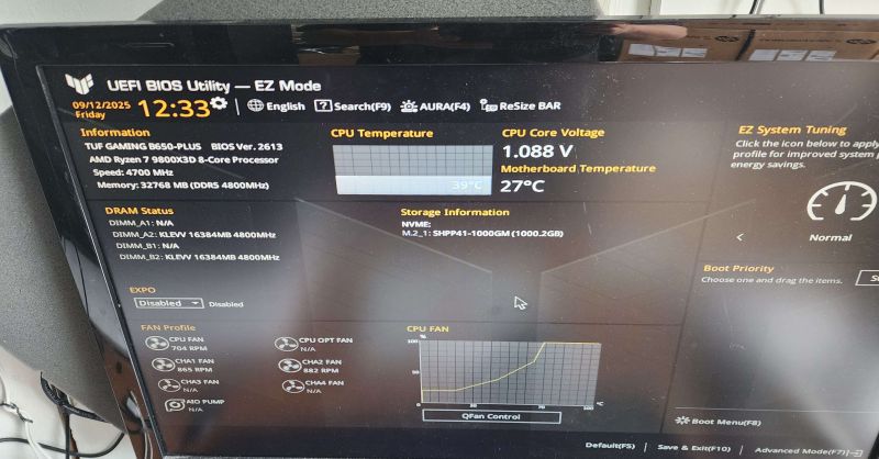 조립PC견적 사진3 AMD 라이젠7-6세대 9800X3D (그래니트 릿지) (멀티팩(정품)), [한성] PNY GeForce RTX 5070 D7 12GB Triple Fan