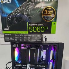 AMD 라이젠5-6세대 9600X (그래니트 릿지) (멀티팩(정품)), PALIT 지포스 RTX 5060 Ti Infinity 3 D7 16GB 이엠텍