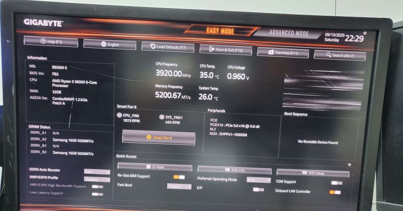 조립PC견적 사진3 AMD 라이젠5-6세대 9600X (그래니트 릿지) (멀티팩(정품)), GIGABYTE 지포스 RTX 5060 Ti GAMING OC D7 16GB 피씨디렉트