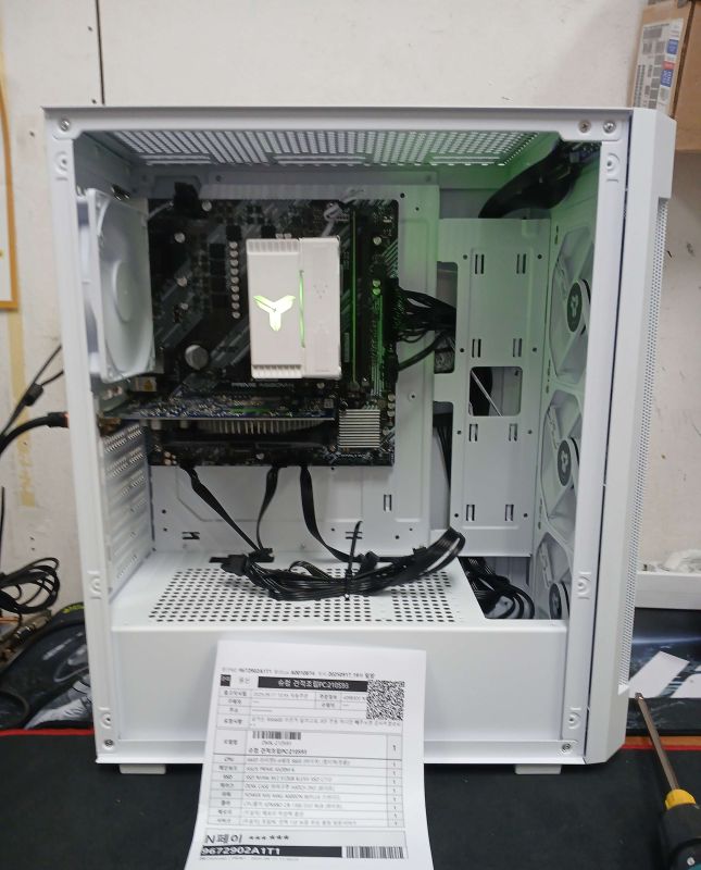 조립PC견적 사진2 AMD 라이젠5-4세대 5600 버미어 멀티팩정품 (쿨러포함), ASUS PRIME A520M-K 대원씨티에스