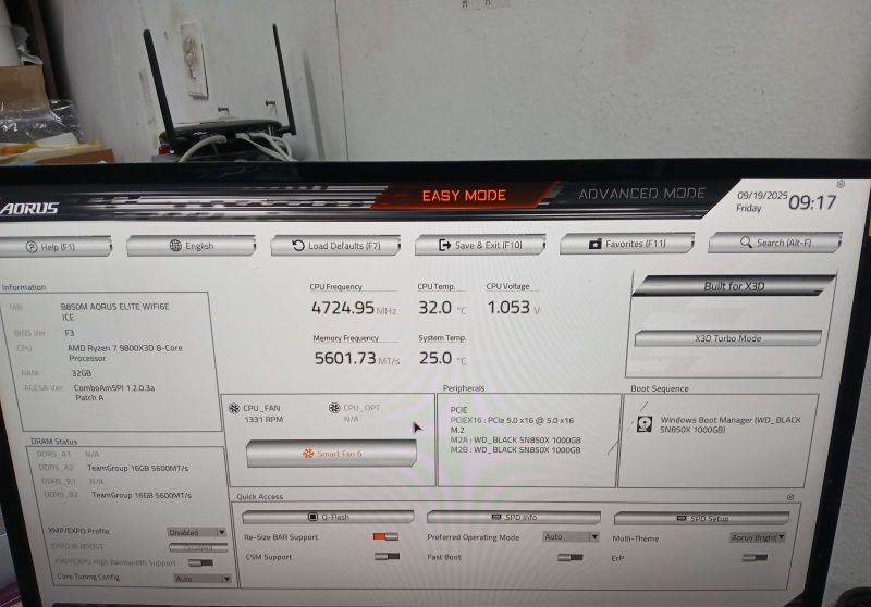조립PC견적 사진4 AMD 라이젠7-6세대 9800X3D (그래니트 릿지) (정품), [한성] PNY GeForce RTX 5070 Ti OC D7 16GB Triple Fan