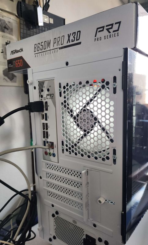 조립PC견적 사진2 AMD 라이젠7-5세대 7800X3D 라파엘 멀티팩정품 , ASRock B650M Pro X3D 에즈윈