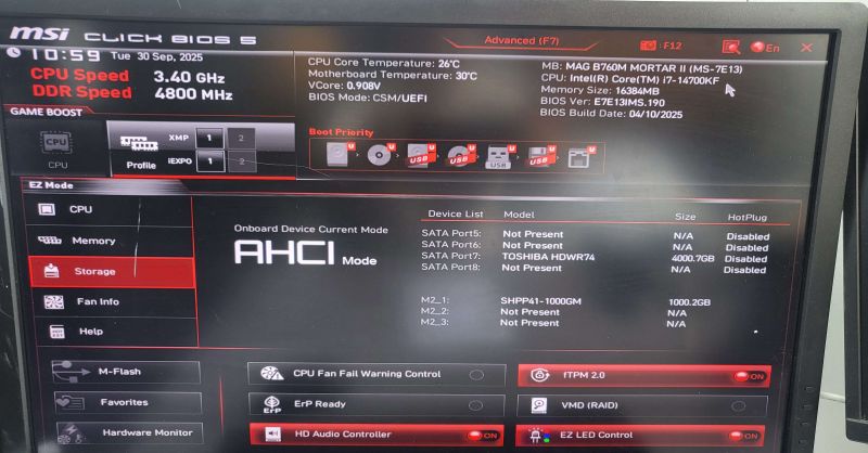 조립PC견적 사진3 인텔 코어i7-14세대 14700KF (랩터레이크 리프레시) (정품), GIGABYTE 지포스 RTX 4060 Ti WINDFORCE OC D6 8GB