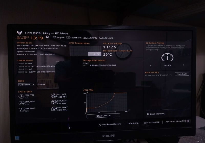 조립PC견적 사진3 AMD 라이젠7-5세대 7800X3D 라파엘 멀티팩정품 , XFX 라데온 RX 9070 XT SWIFT D6 16GB