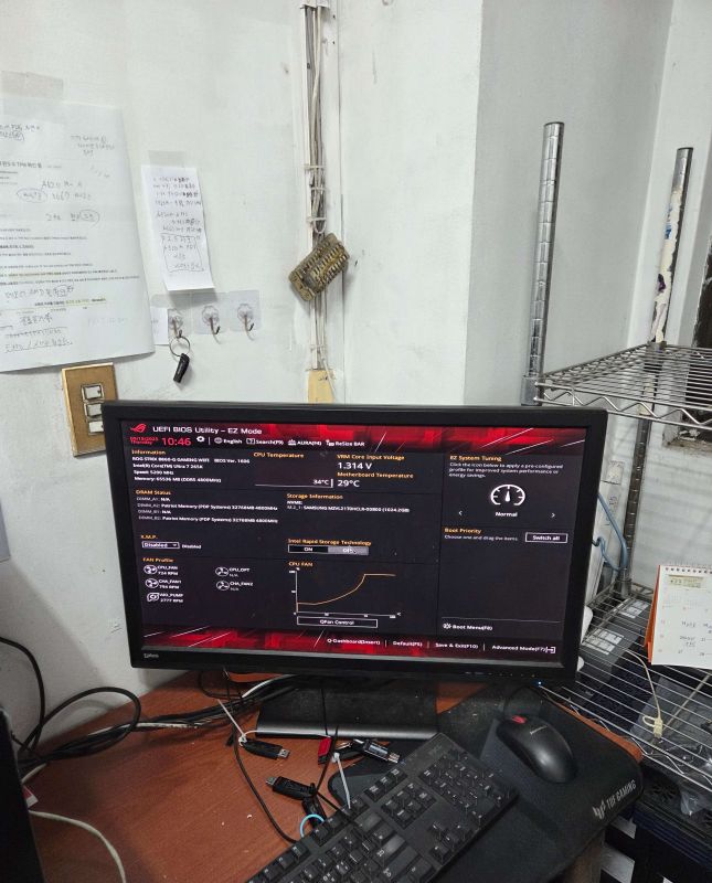 조립PC견적 사진2 인텔 코어 울트라7 시리즈2 265K (애로우레이크) (정품), ASUS ROG STRIX B860-G GAMING WIFI 코잇