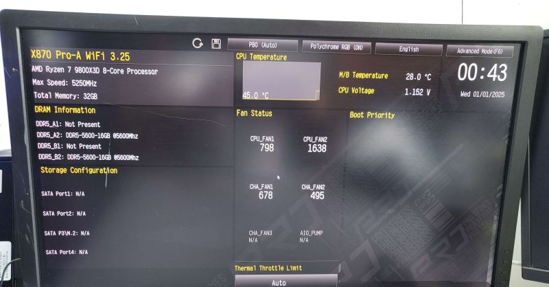 조립PC견적 사진2 AMD 라이젠7-6세대 9800X3D (그래니트 릿지) (정품), [한성] PNY GeForce RTX 5070 D7 12GB Triple Fan