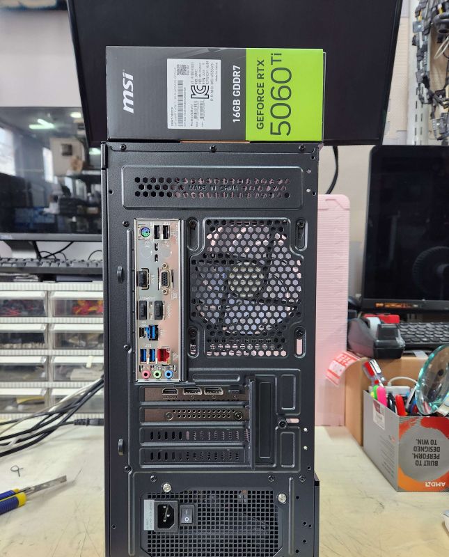 조립PC견적 사진3 인텔 코어i5-14세대 14600KF (랩터레이크 리프레시) (정품), MSI 지포스 RTX 5060 Ti 쉐도우 2X OC 플러스 D7 16GB