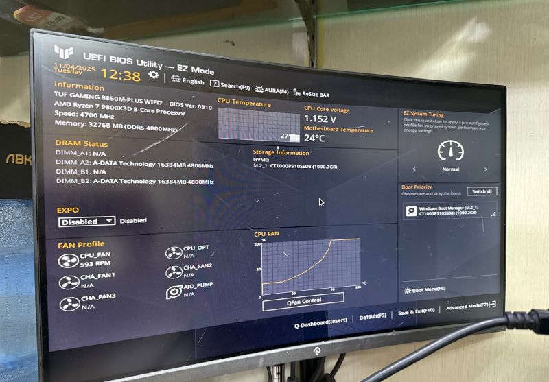 조립PC견적 사진3 AMD 라이젠7-6세대 9800X3D (그래니트 릿지) (정품), [한성] 에이서 PREDATOR 라데온 RX 9070 XT BiFrost OC D6 16GB