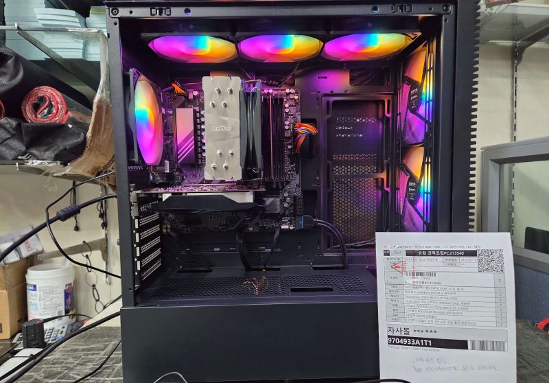 조립PC견적 사진2 AMD 라이젠5-5세대 7500F (라파엘) (벌크), GIGABYTE B650M K 제이씨현 (벌크)