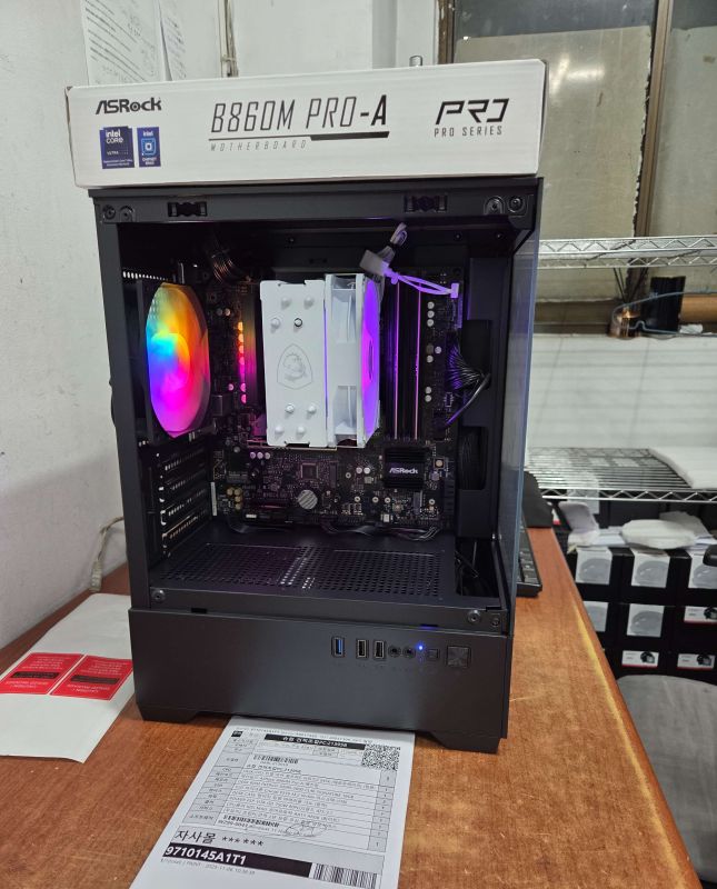 조립PC견적 사진1 인텔 코어 울트라5 시리즈2 245K (애로우레이크) (정품), ASRock B860M Pro-A 에즈윈