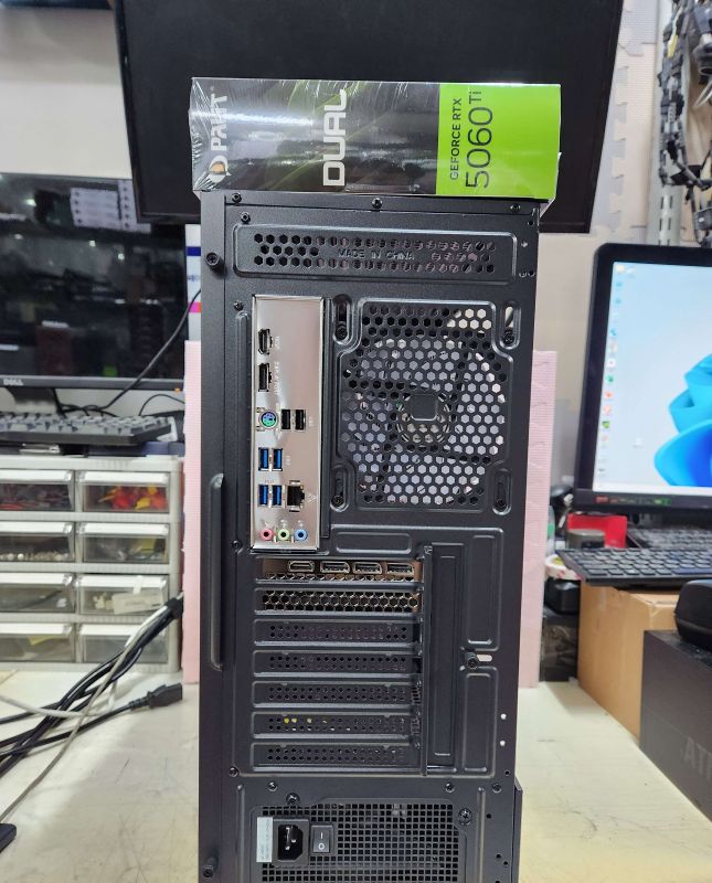 조립PC견적 사진1 AMD 라이젠5-4세대 5500 (세잔) (정품), PALIT 지포스 RTX 5060 Ti DUAL OC D7 8GB 이엠텍
