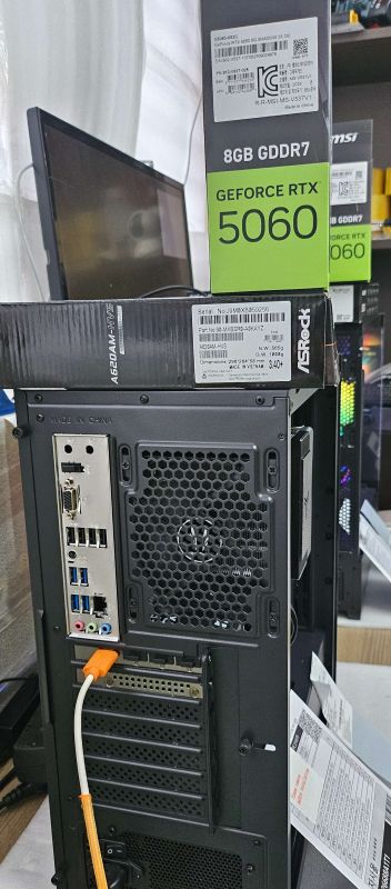조립PC견적 사진2 AMD 라이젠5-5세대 7500F (라파엘) (벌크), MSI 지포스 RTX 5060 쉐도우 2X OC D7 8GB