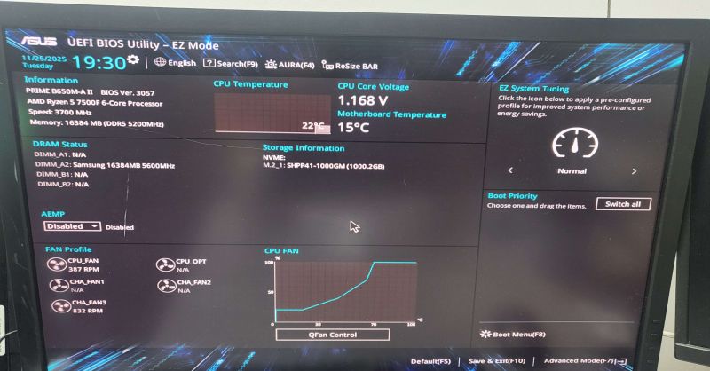 조립PC견적 사진2 AMD 라이젠5-5세대 7500F 라파엘 멀티팩정품 (쿨러포함), 이엠텍 지포스 RTX 5060 Ti MIRACLE WHITE D7 8GB