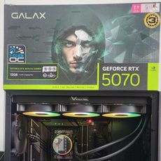 AMD 라이젠9-6세대 9950X3D (그래니트 릿지) (정품), 갤럭시 GALAX 지포스 RTX 5070 EX GAMER BLACK OC D7 12GB