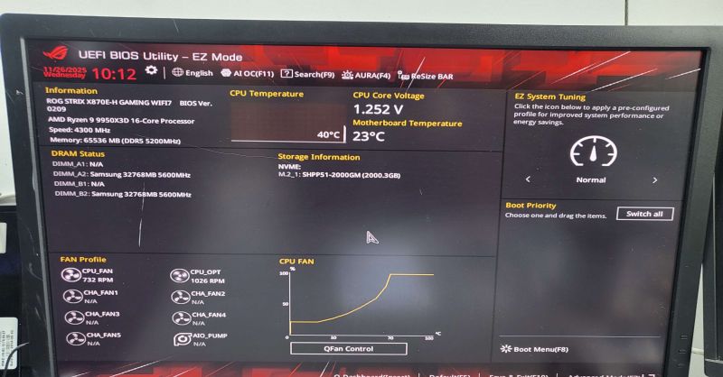 조립PC견적 사진2 AMD 라이젠9-6세대 9950X3D (그래니트 릿지) (정품), 갤럭시 GALAX 지포스 RTX 5070 EX GAMER BLACK OC D7 12GB
