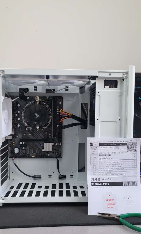 조립PC견적 사진1 인텔 코어i5-11세대 11400 (로켓레이크S) (벌크), ASRock B560M-HDV 디앤디컴