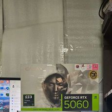 AMD 라이젠7-5세대 7800X3D 라파엘 멀티팩정품 , 갤럭시 GALAX 지포스 RTX 5060 WHITE OC D7 8GB