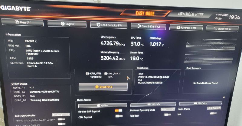 조립PC견적 사진3 AMD 라이젠5-5세대 7600X 라파엘 멀티팩 정품, ZOTAC GAMING 지포스 RTX 5060 Twin Edge OC D7 8GB