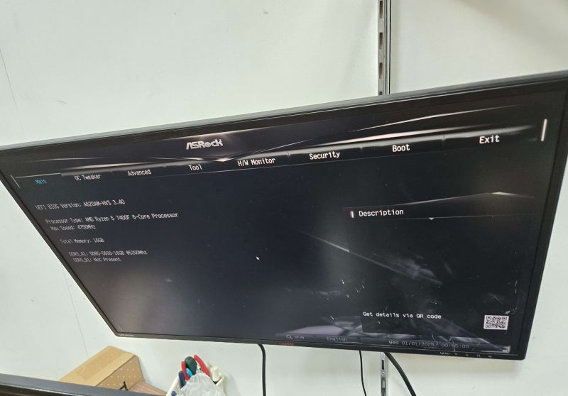 조립PC견적 사진3 AMD 라이젠5-5세대 7400F (라파엘) (멀티팩 정품), [한성] PNY 지포스 RTX 5060 OC D7 8GB Dual Fan