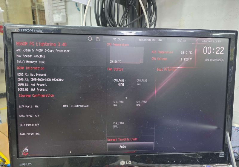 조립PC견적 사진3 AMD 라이젠5-5세대 7400F (라파엘) (멀티팩 정품), GIGABYTE 지포스 RTX 3050 WINDFORCE OC V2 D6 6GB 제이씨현