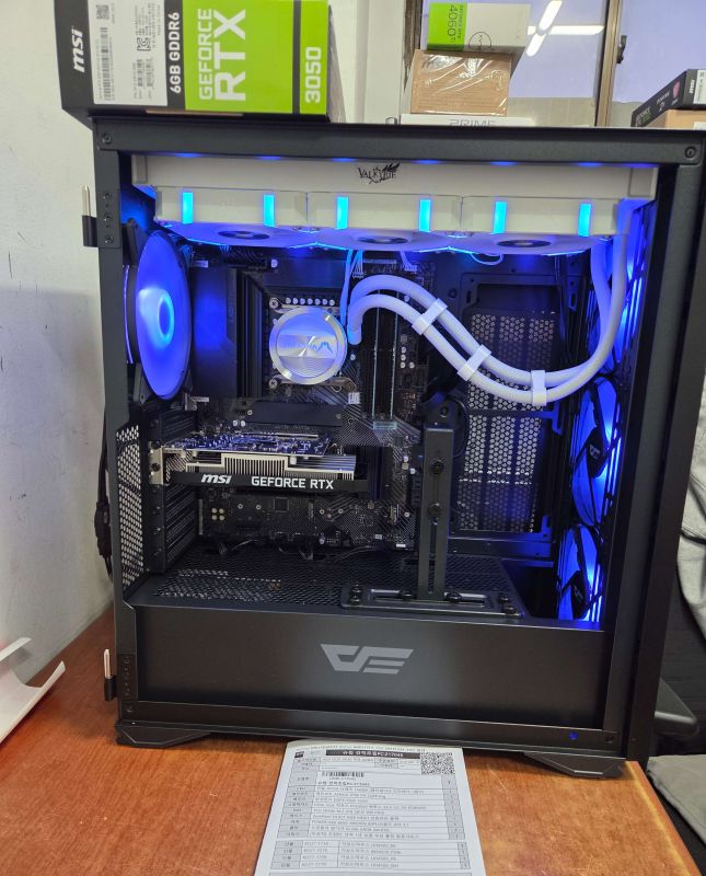 조립PC견적 사진2 인텔 코어i9-13세대 13900K (랩터레이크) (벌크), MSI 지포스 RTX 3050 벤투스 2X E OC D6 6GB