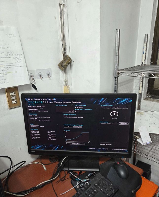 조립PC견적 사진2 인텔 코어i7-14세대 14700K (랩터레이크 리프레시) (정품), MSI 지포스 RTX 3050 벤투스 2X E OC D6 6GB