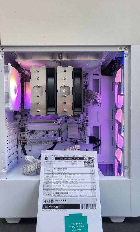 조립PC견적 사진3 AMD 라이젠9-6세대 9950X3D (그래니트 릿지) (멀티팩(정품)), GIGABYTE B850M DS3H ICE 피씨디렉트