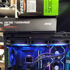 AMD 라이젠7-5세대 7800X3D 라파엘 멀티팩정품 , INNO3D 지포스 RTX 5080 D7 16GB X3