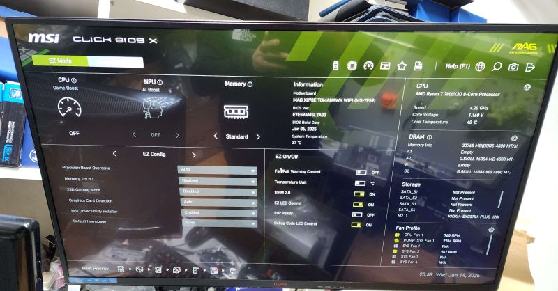 조립PC견적 사진3 AMD 라이젠7-5세대 7800X3D 라파엘 멀티팩정품 , INNO3D 지포스 RTX 5080 D7 16GB X3