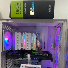 AMD 라이젠7-6세대 9800X3D (그래니트 릿지) (멀티팩(정품)), MSI 지포스 RTX 5080 게이밍 트리오 OC D7 16GB 트라이프로져4