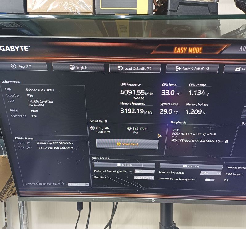 조립PC견적 사진3 인텔 코어i5-14세대 14400F (랩터레이크 리프레시) (벌크), [한성] PNY GeForce RTX 4060 Ti XLR8 Gaming OC D6 8GB Dual