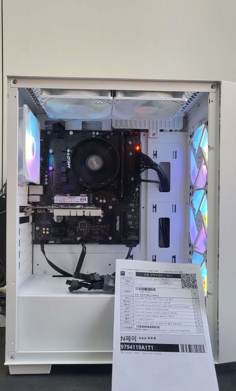 조립PC견적 사진2 AMD 라이젠5-5세대 7500F (라파엘) (벌크), ASRock A620AM-HVS 에즈윈