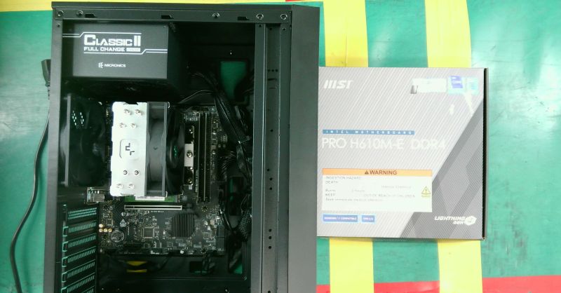 조립PC견적 사진1 인텔 코어i5-13세대 13400 (랩터레이크) (벌크), MSI PRO H610M-E DDR4