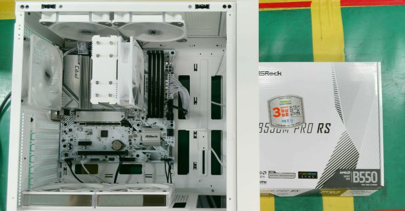 조립PC견적 사진1 AMD 라이젠5-4세대 5600 버미어 멀티팩정품 (쿨러포함), ASRock B550M Pro RS