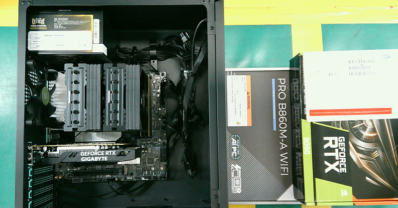 조립PC견적 사진1 인텔 코어 울트라7 시리즈2 265KF (애로우레이크) (벌크), GIGABYTE 지포스 RTX 3050 WINDFORCE OC V2 D6 6GB 제이씨현