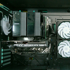AMD 라이젠7-6세대 9800X3D (그래니트 릿지) (멀티팩(정품)), [한성] PNY 지포스 RTX 5060 Ti OC D7 16GB Dual Fan