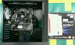 AMD 라이젠5-4세대 5500GT 세잔 (벌크), ASUS PRIME A520M-K STCOM : 견적 PC 갤러리
