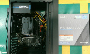 인텔 코어i5-12세대 12400 (엘더레이크) (벌크), MSI PRO H610M-E DDR4 : 견적 PC 갤러리