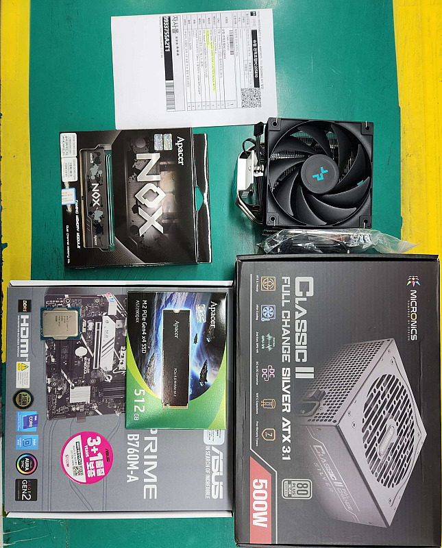 조립PC견적 사진1 인텔 코어i5-13세대 13500 (랩터레이크) (벌크), ASUS PRIME B760M-A